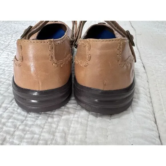 Dr. Comfort Paradise 2120 Diabetic Mary‎ Jane Tan Leather Shoes  Sz 4.5 W - Picture 6 of 6